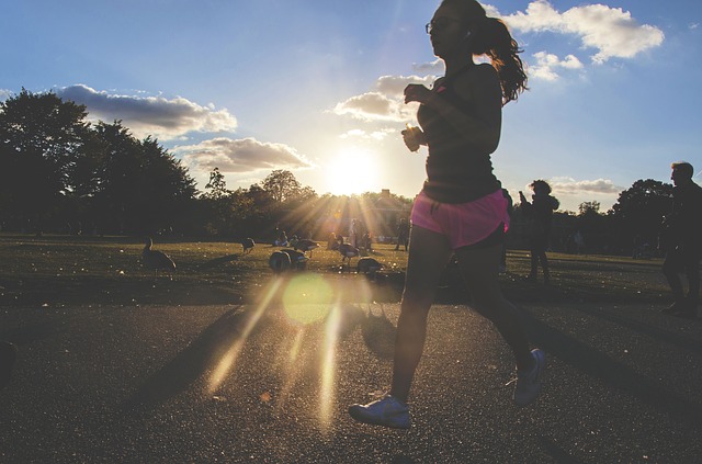 jogging